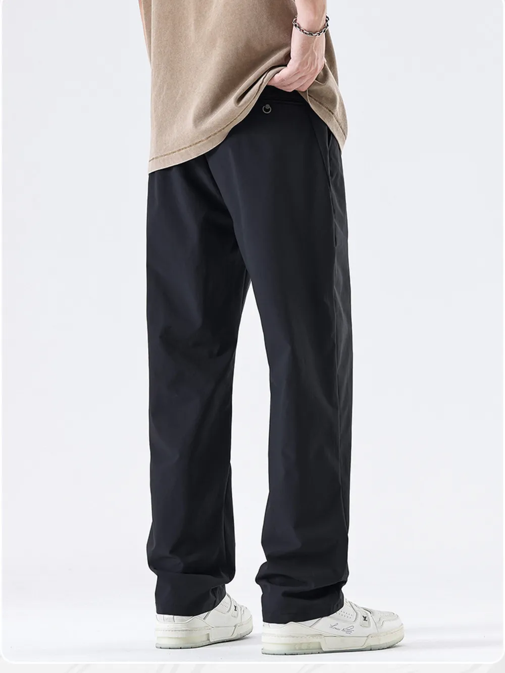Men's Full Size Wide Leg Pants Plus Size, image 7