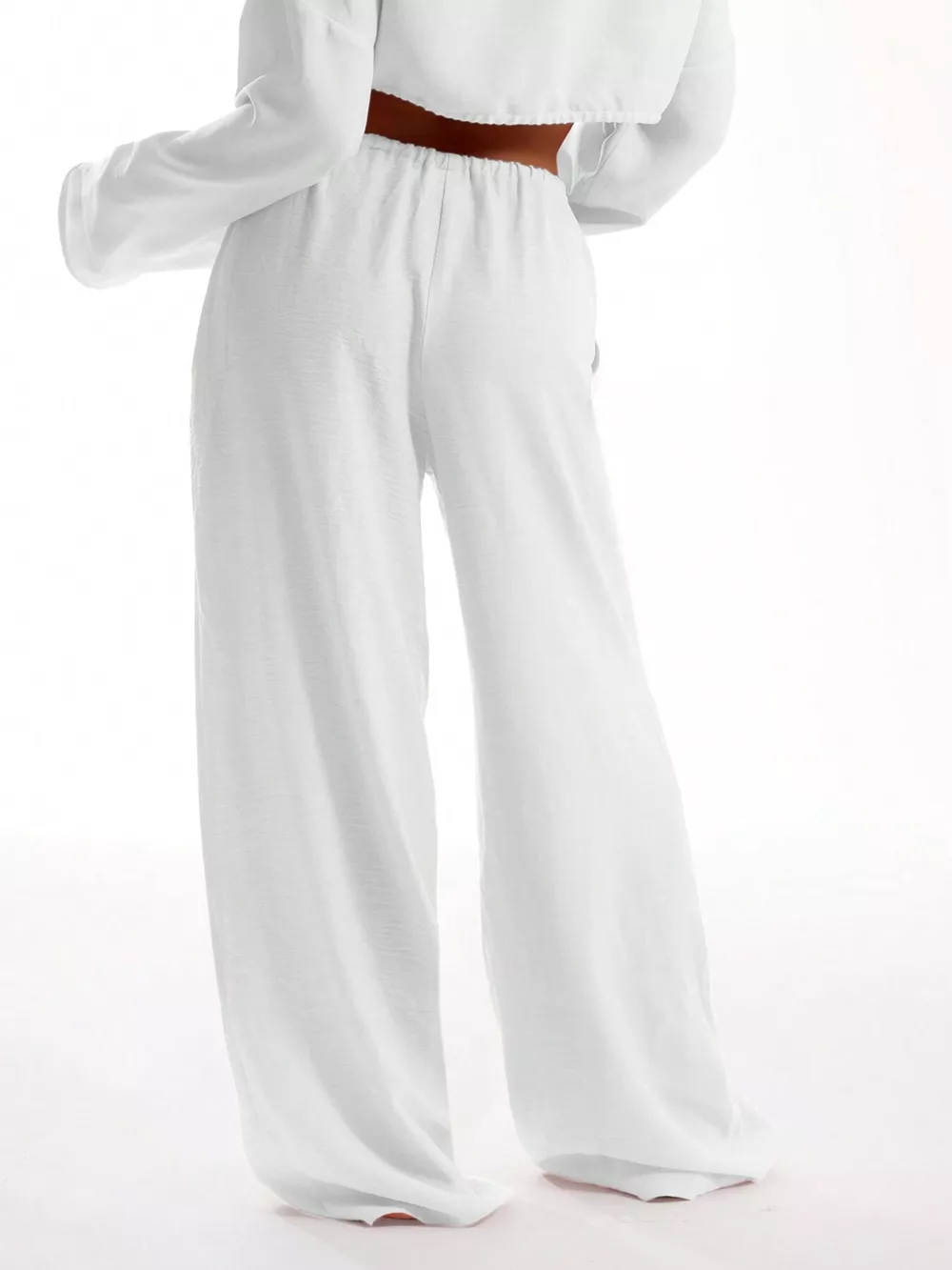 Drawstring Wide Leg Pants, image 21