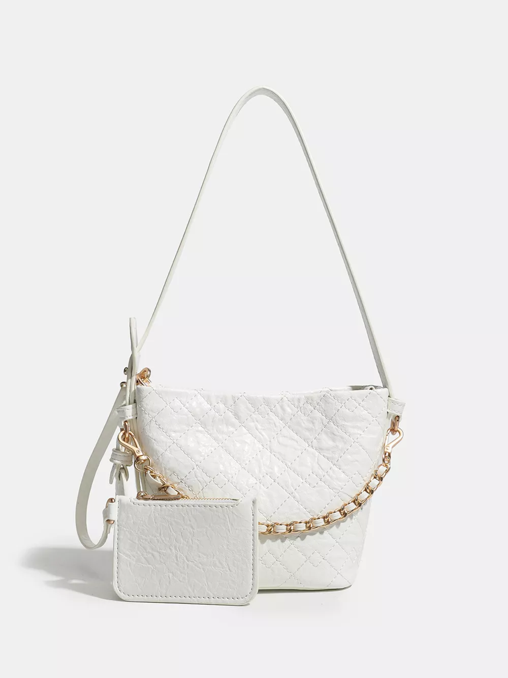 Adjustable Strap Bucket Bag, image 9