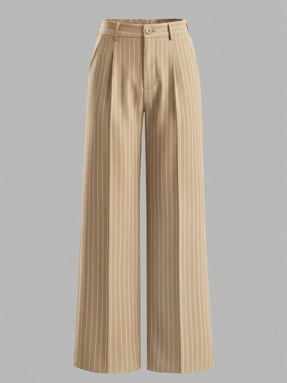 High-Waisted Striped Wide-Leg Pants, image 11