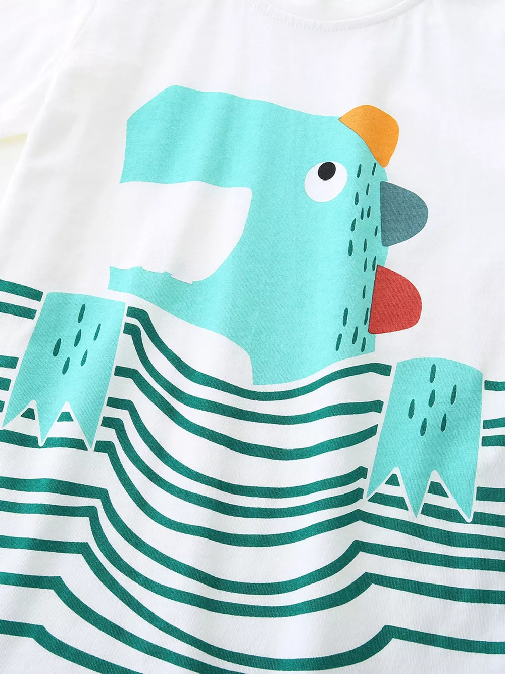 Children's Cartoon Graphic Short Sleeve T-Shirt, image 4