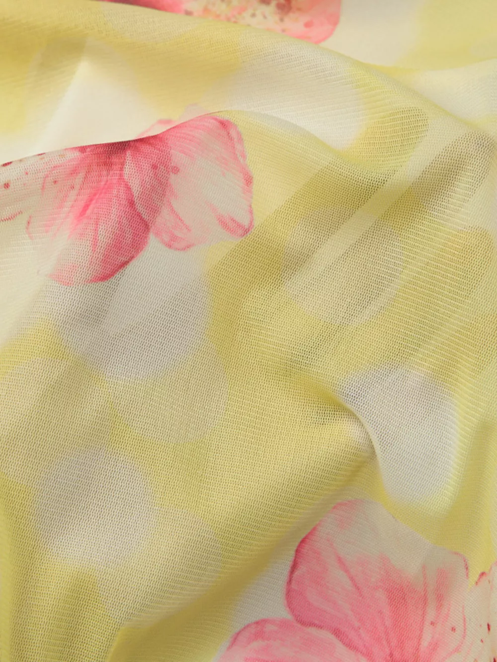 Sheer Floral Print Sleeveless Asymmetrical Mini Dress, image 19