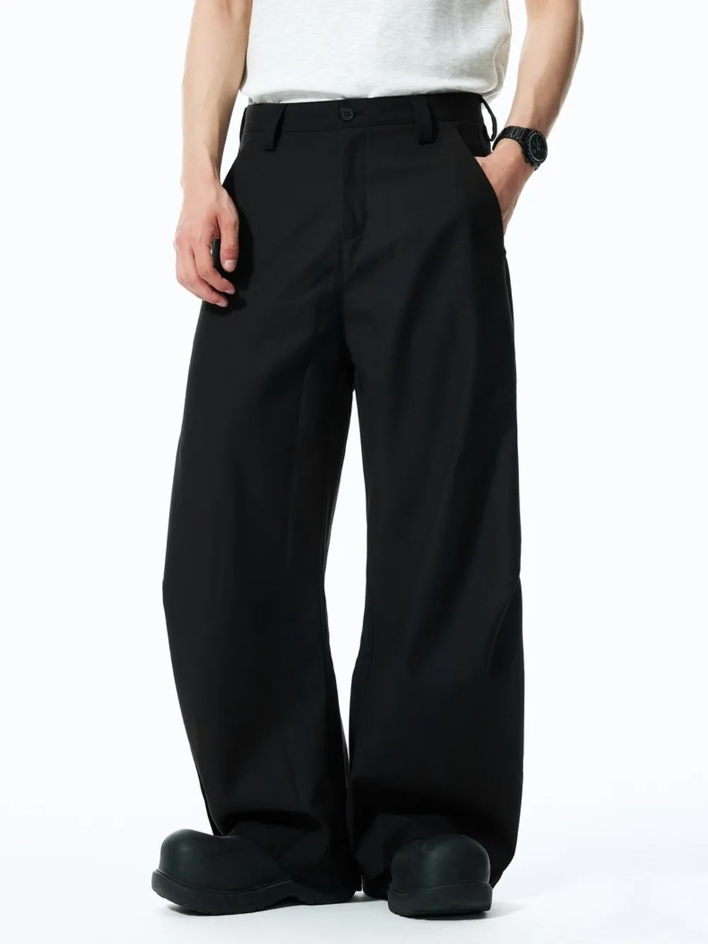 Men's Wide Leg Casual Pants