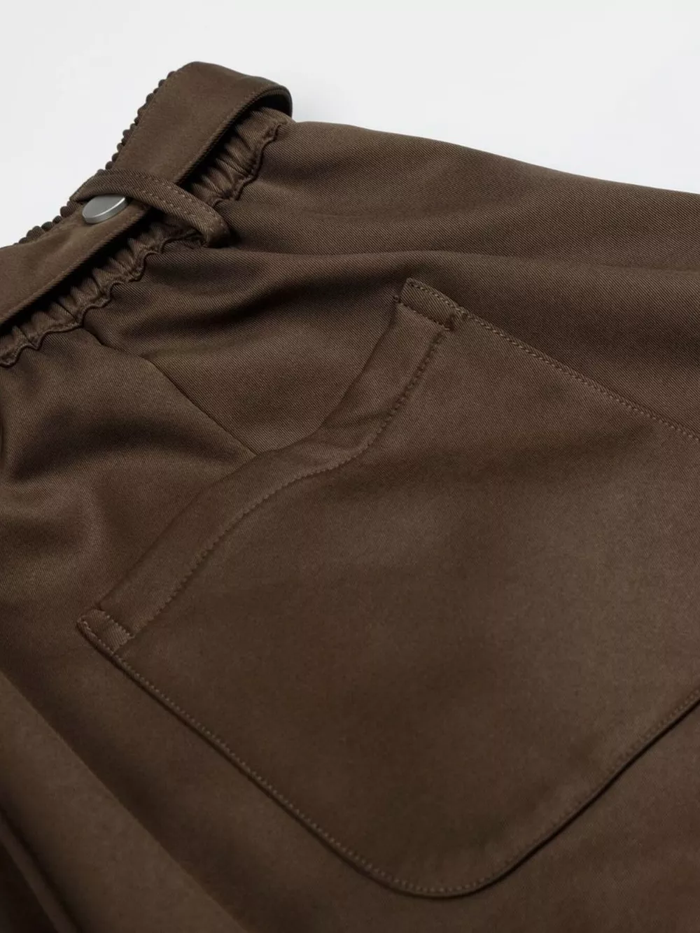 Men's Wide Leg Pleated Capris, image 7