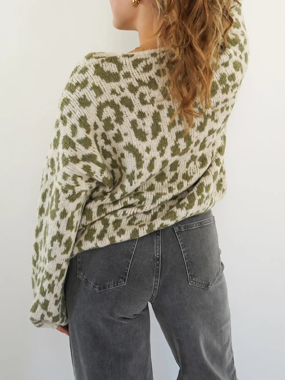 Leopard Tie Front Cardigan, image 9