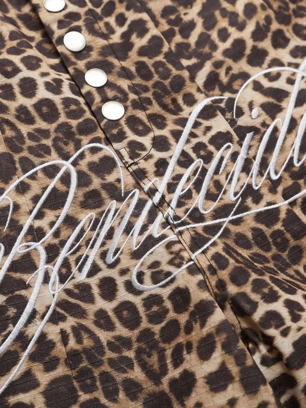 Men's Leopard Print Cargo Capris, image 5
