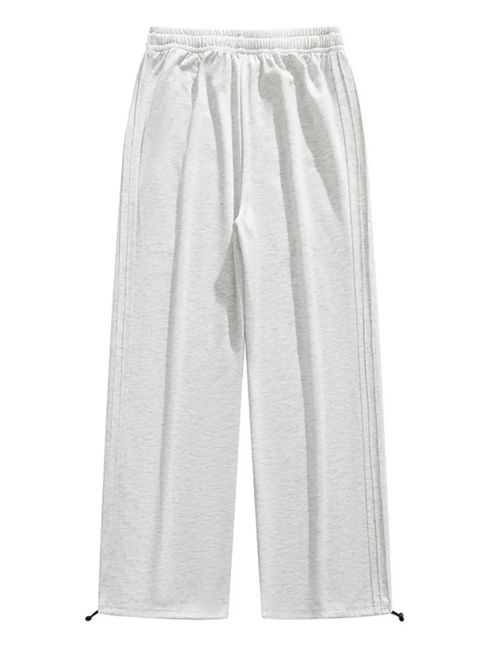 Men's Plus Size Casual Loose-Fit Drawstring Wide Leg Pants, image 3