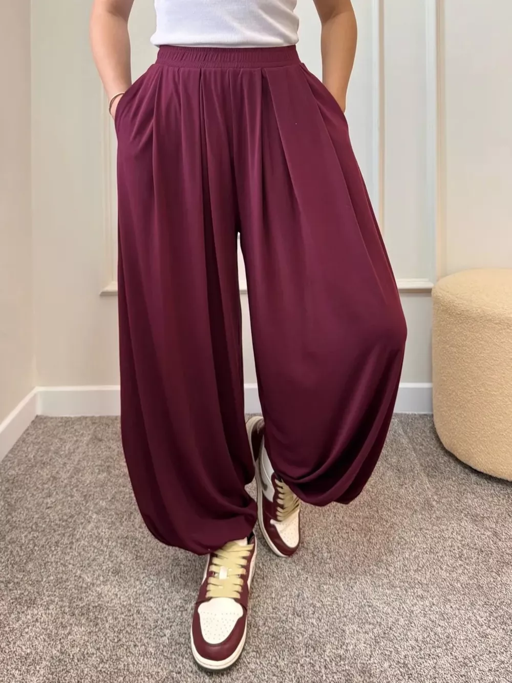 High-Waisted Wide-Leg Pants, image 16