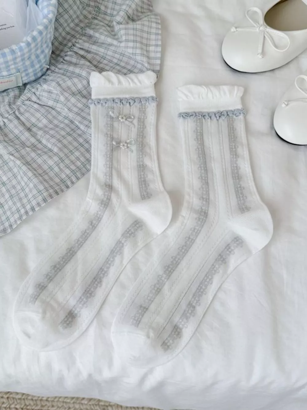 Bear Breathable Crew Socks, image 5