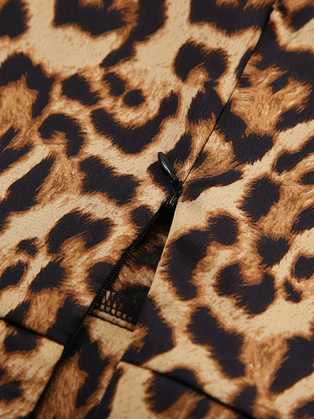 Leopard Print Mini Skirt, image 8