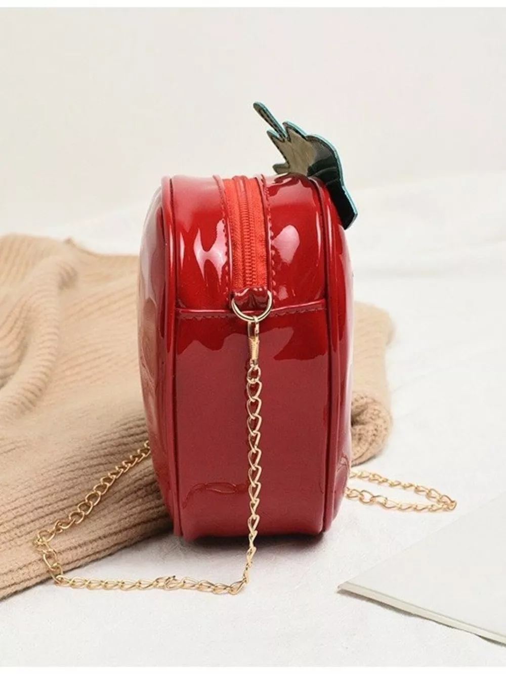 Strawberry Shaped Crossbody Bag, image 9