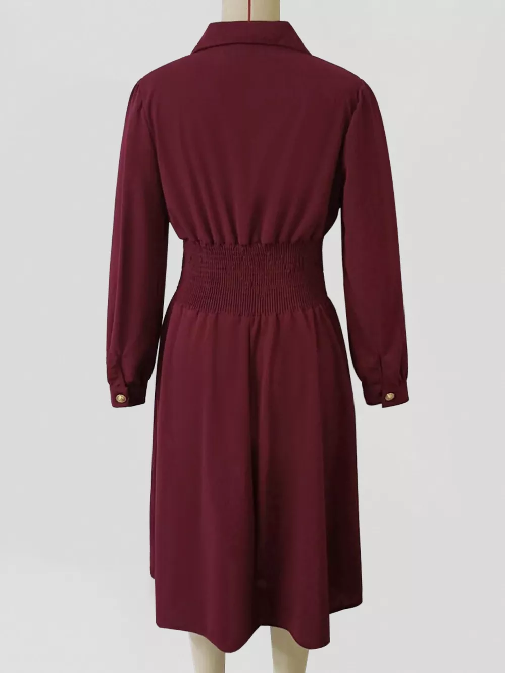 Johnny Collar Long Sleeve Dress, image 6