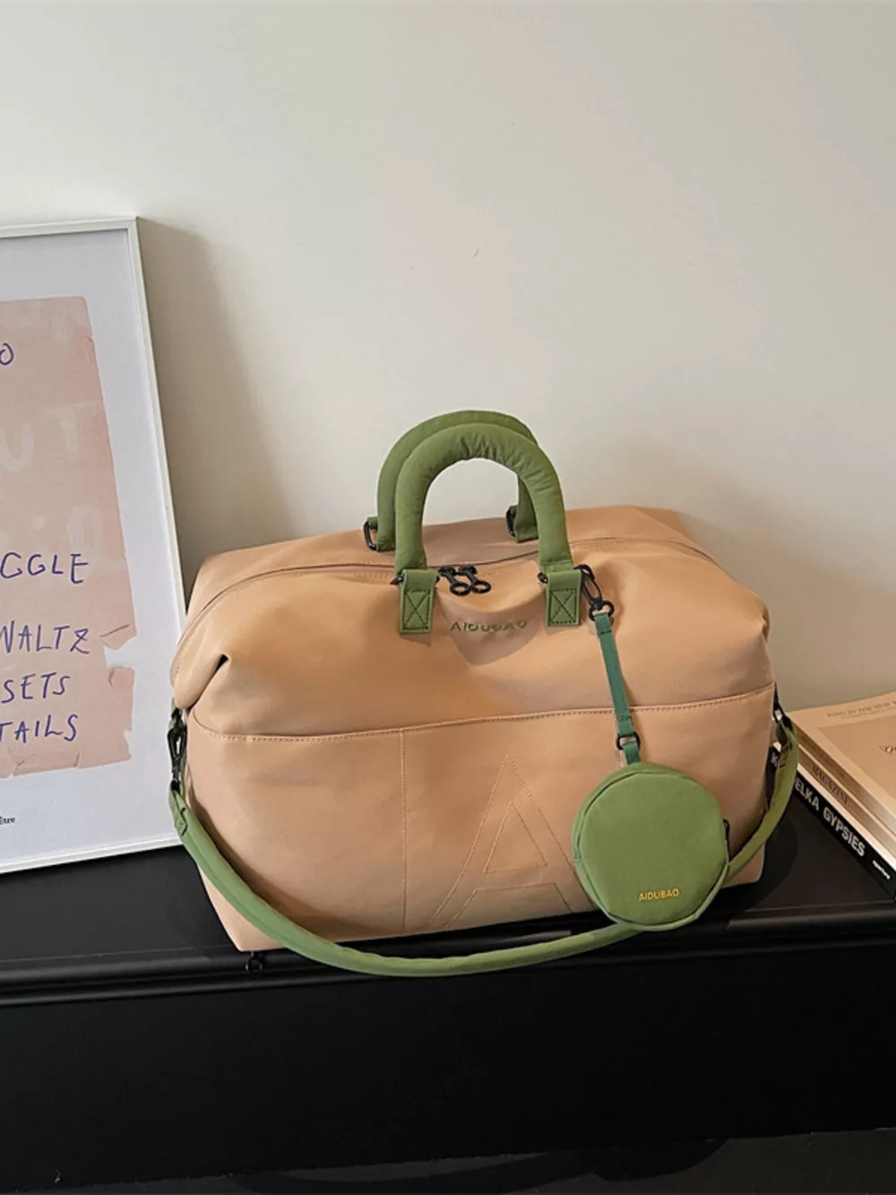 Duffle Bag with Detachable Pouch, image 2