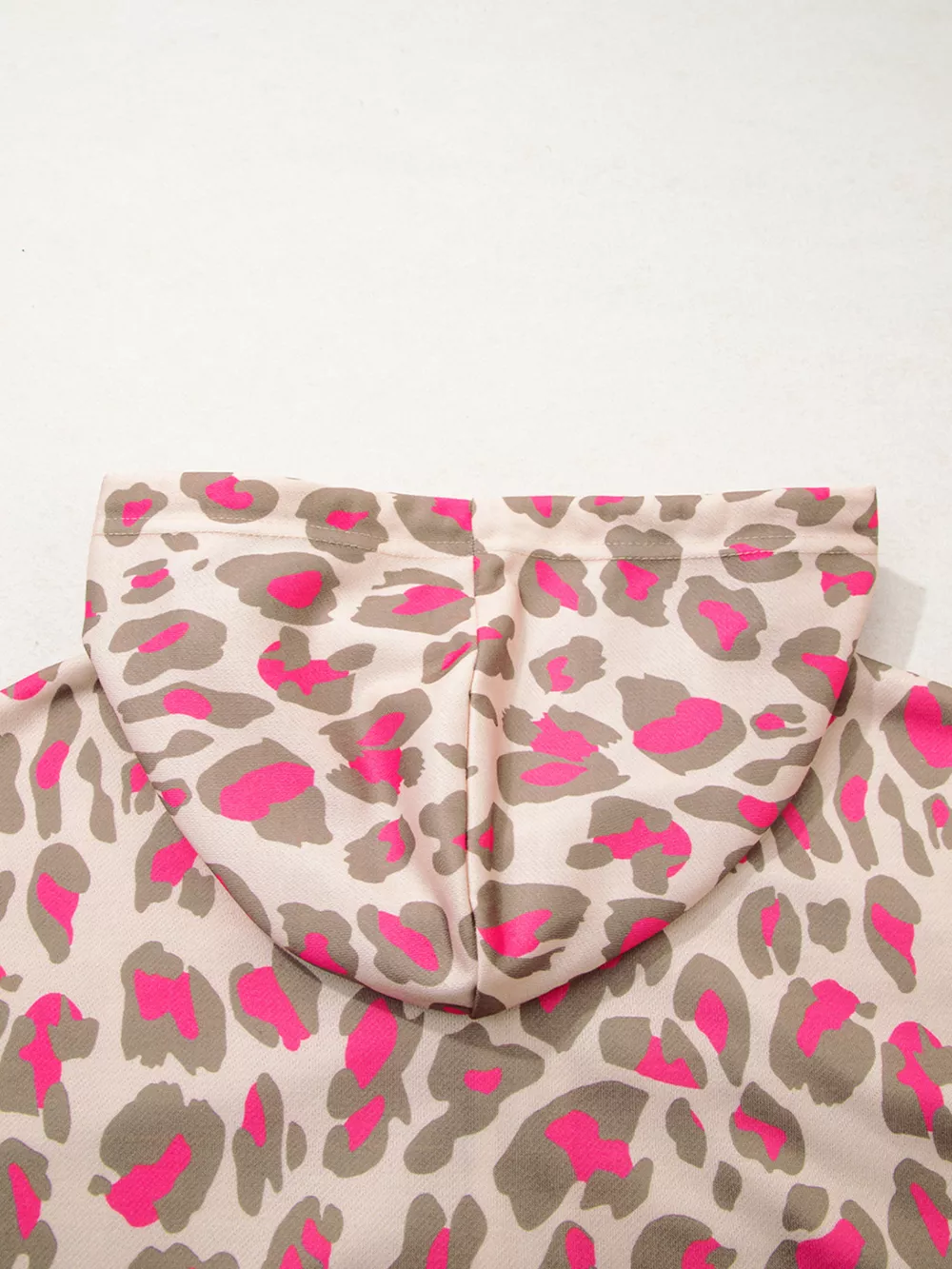 Leopard Print Zip-Up Hoodie, image 6