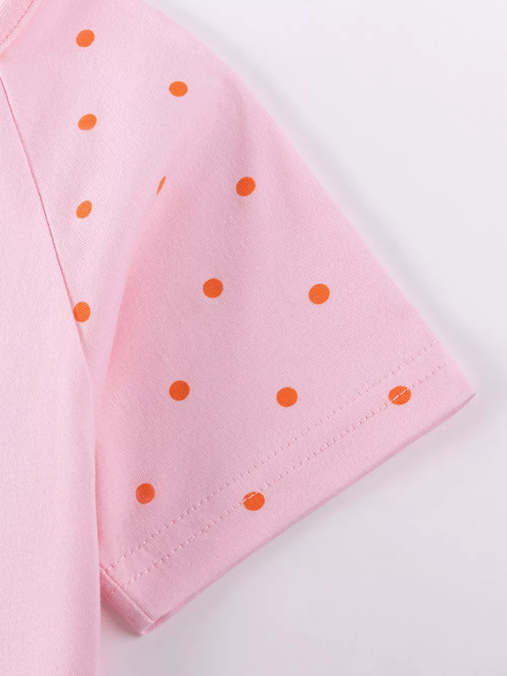 Children's Cherry Short Sleeve Casual Dress, image 2