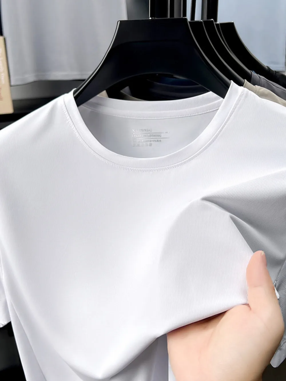 Men's Full Size Moisture-Wicking Short Sleeve T-Shirt Plus Size, image 10