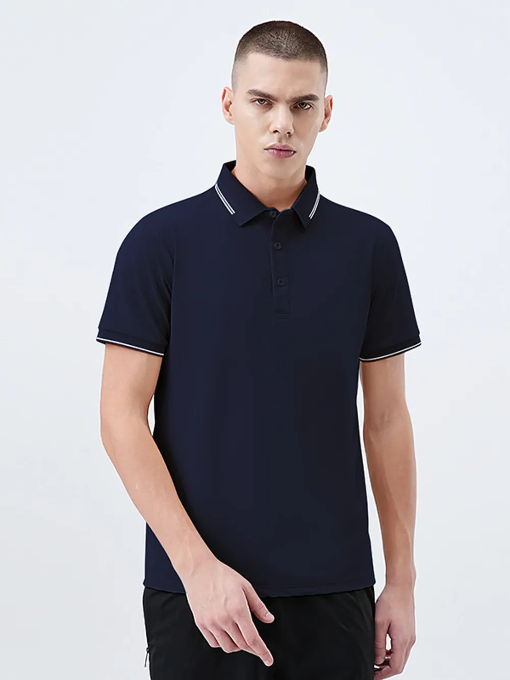 Men's Plus Size Classic Short Sleeve Polo Shirt, image 9