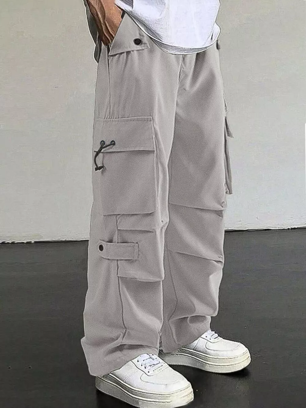Men's Loose Fit Cargo Pants, image 2