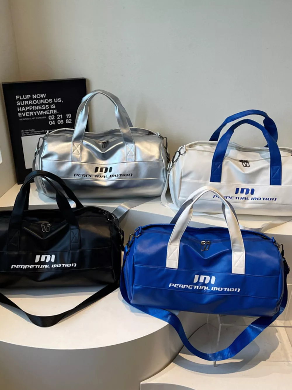 Lightweight Travel Duffel Bag with Shoulder Strap, image 5