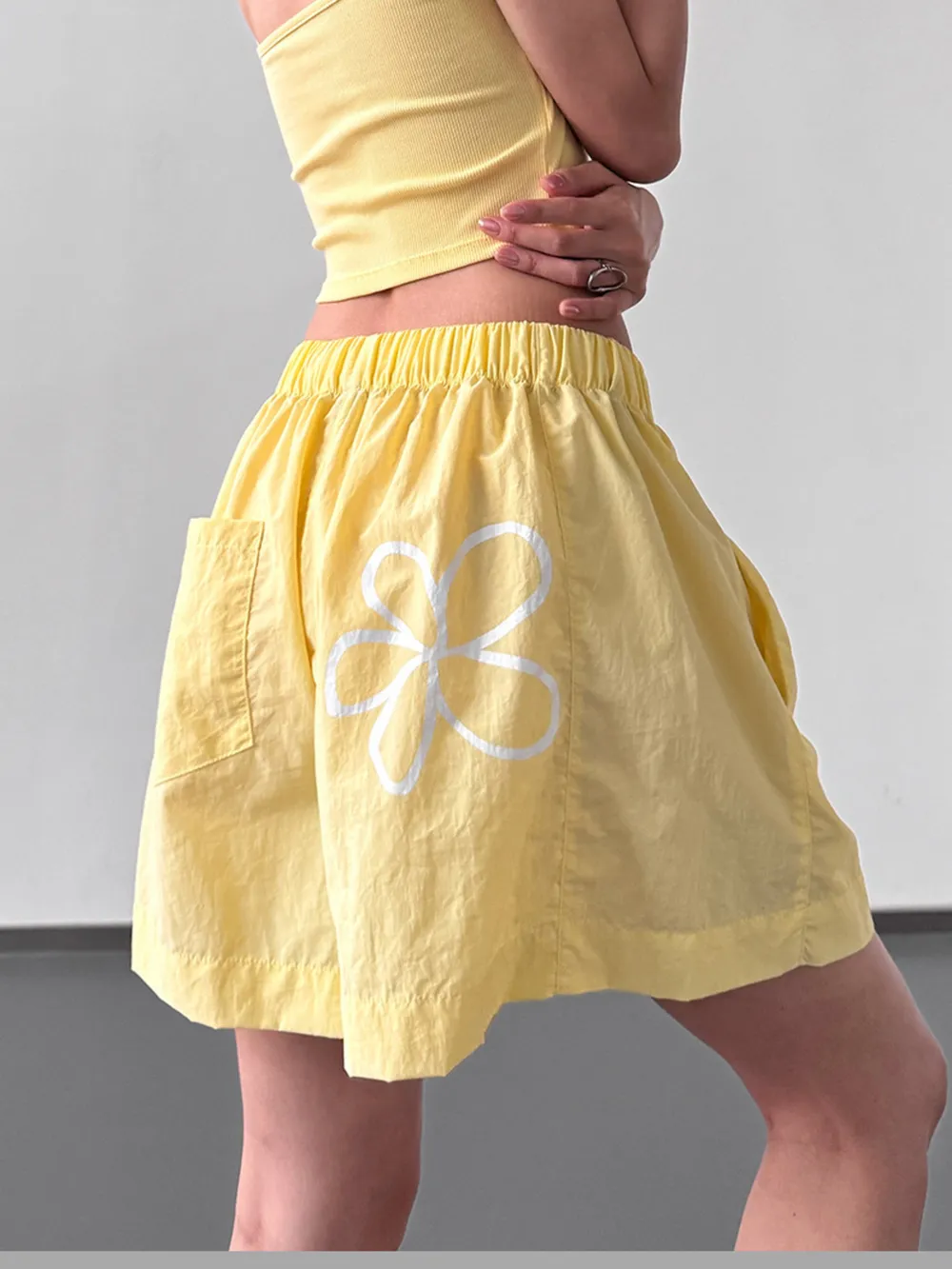 Elastic Waist Shorts, image 2