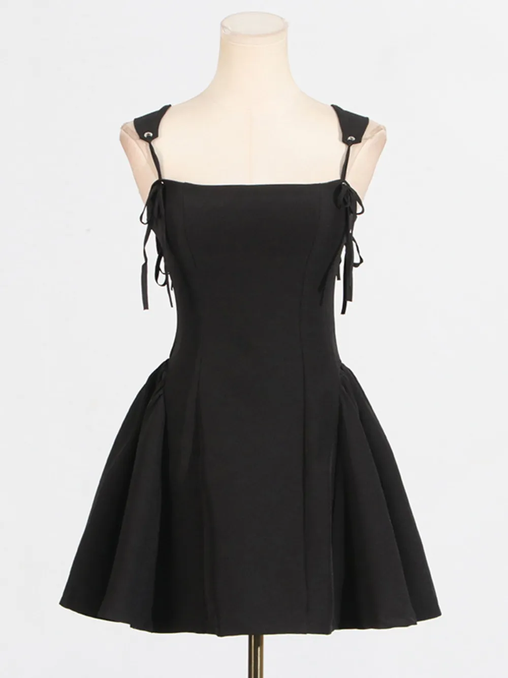 Lace Up Mini Cami Dress, image 4