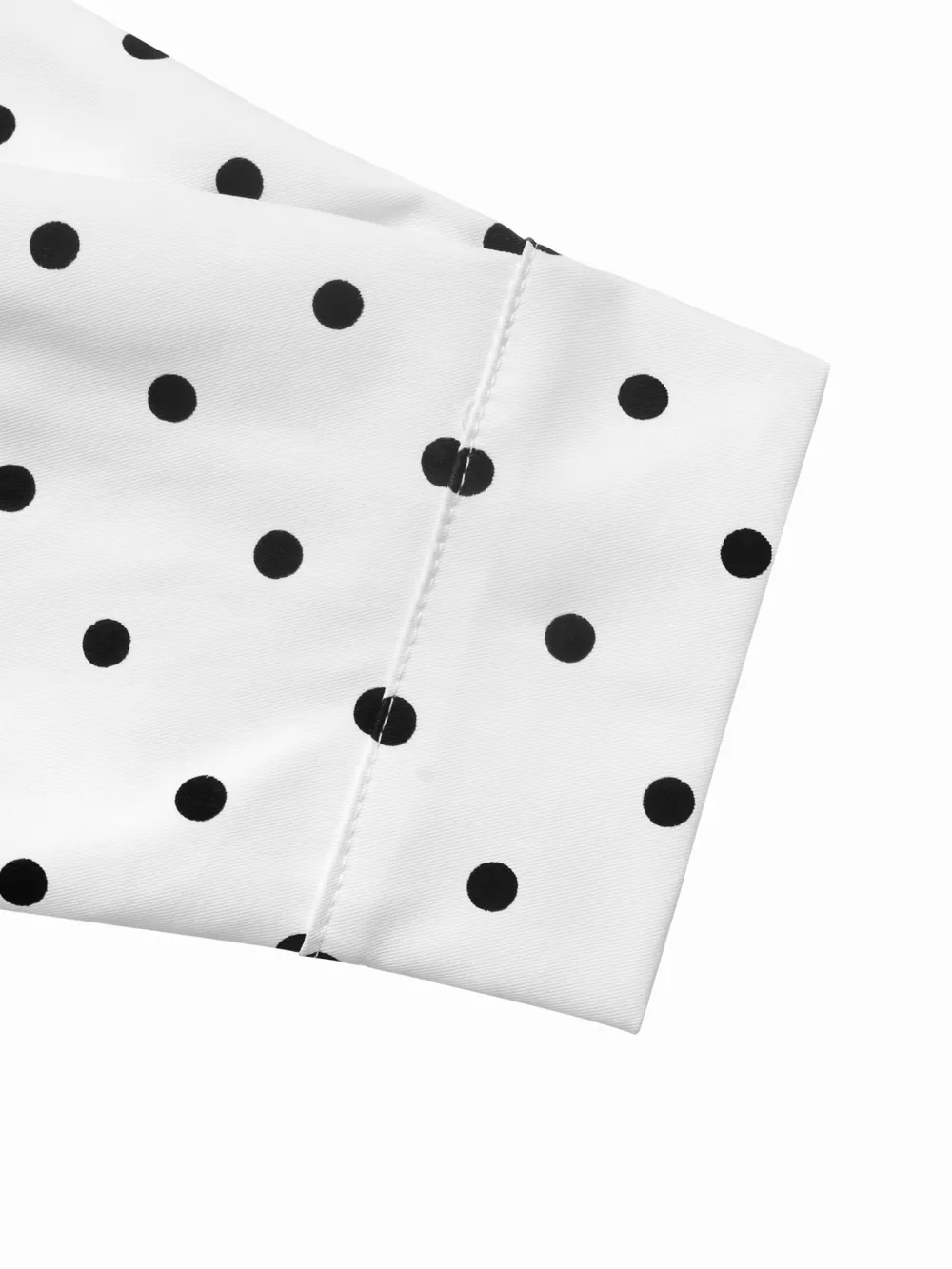 Polka Dot Zip Up Cropped Jacket, image 7