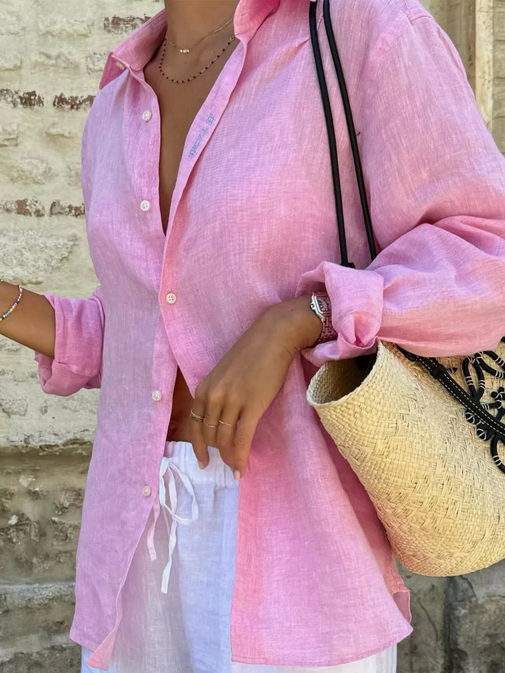 Button Up Long Sleeve Shirt, image 2