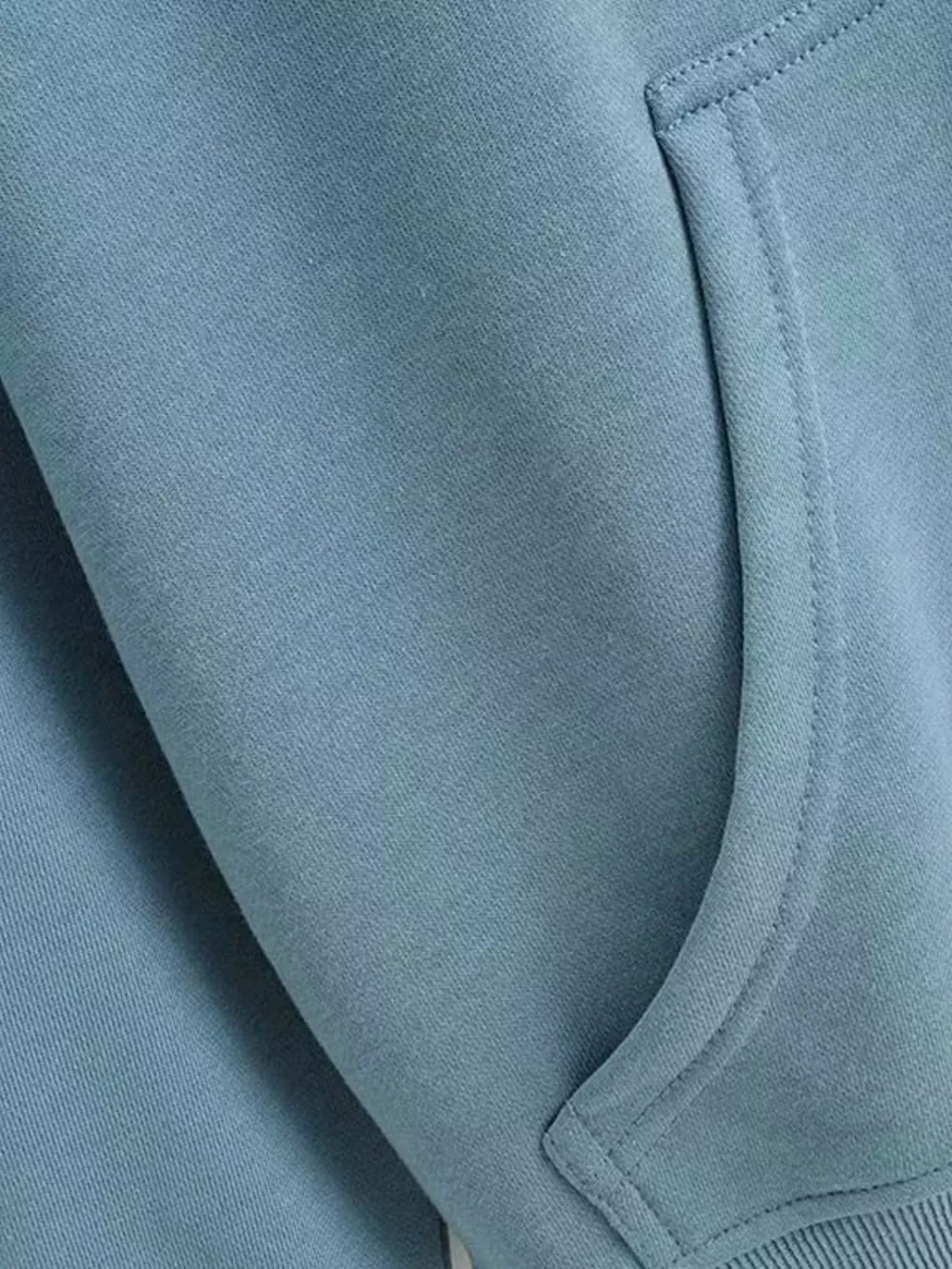 Casual Loose Zip-Up Hoodie, image 4