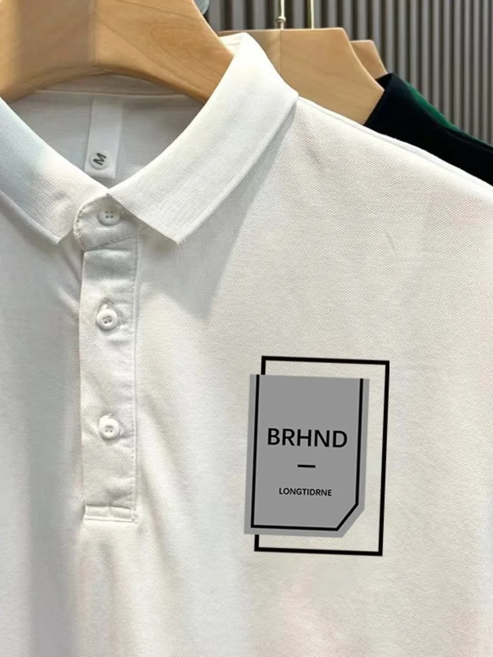 Men's Plus Size Short Sleeve Graphic Polo, image 4