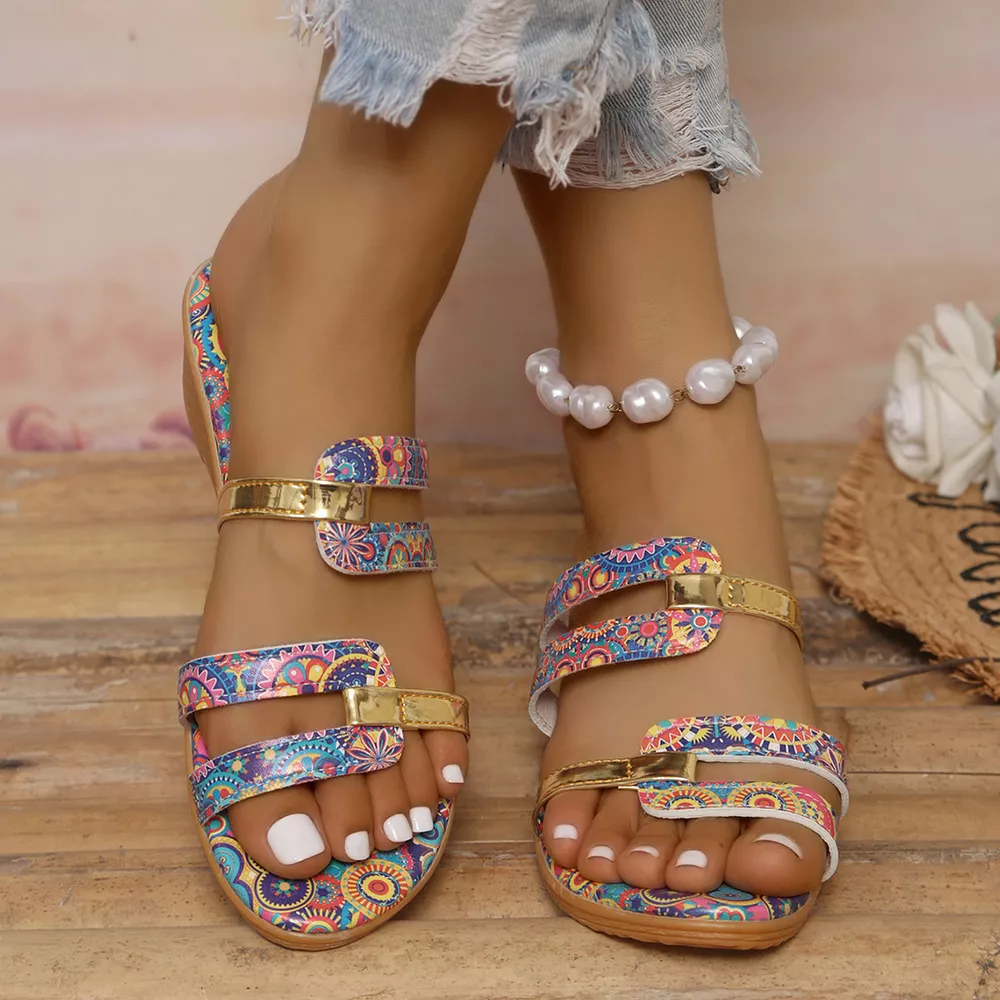 Open Toe Wedge Sandals, image 10