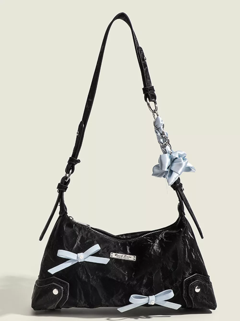 Bow Decor Shoulder Bag