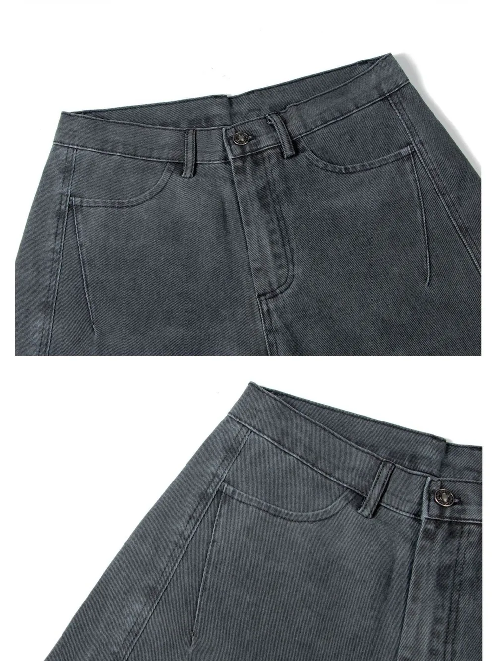 Men's Washed Wide Leg Pants, image 4