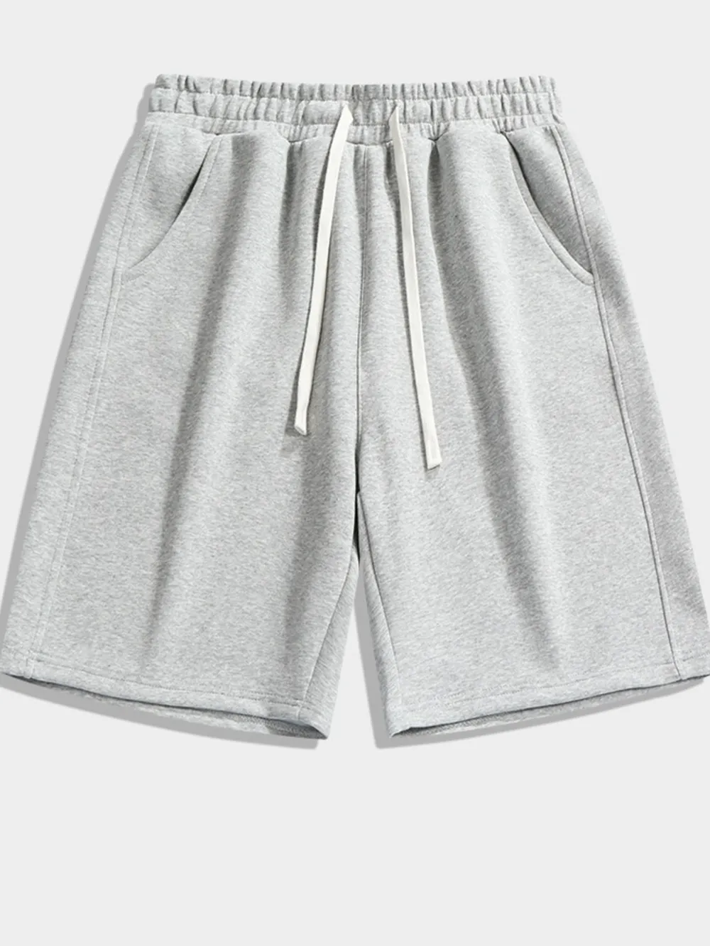 Men's Plus Size Drawstring Casual Shorts, image 8