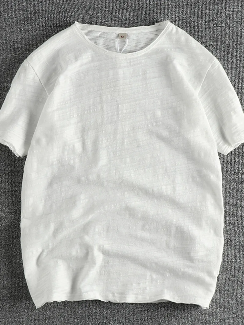 Men's Round Neck Short Sleeve T-Shirt, image 11