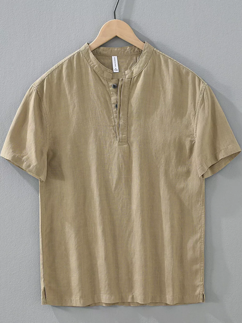 Men's Plus Size Casual Short Sleeve Shirt, image 2