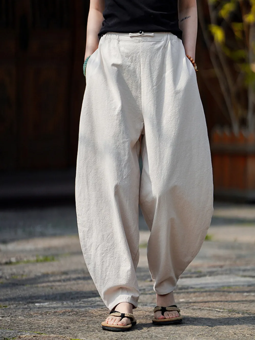 Men's Plus Size Wide Leg Pants, image 4