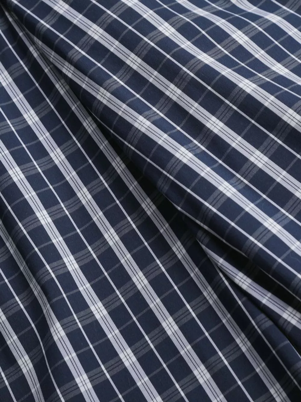 Men's Wide Leg Plaid Button-Front Pants, image 7