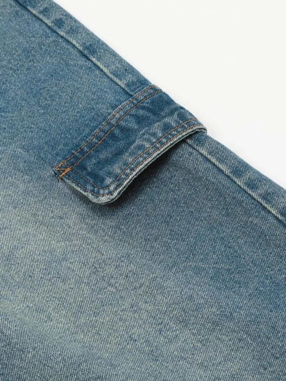 Men's Washed Multi-Pocket Cargo Jeans, image 17