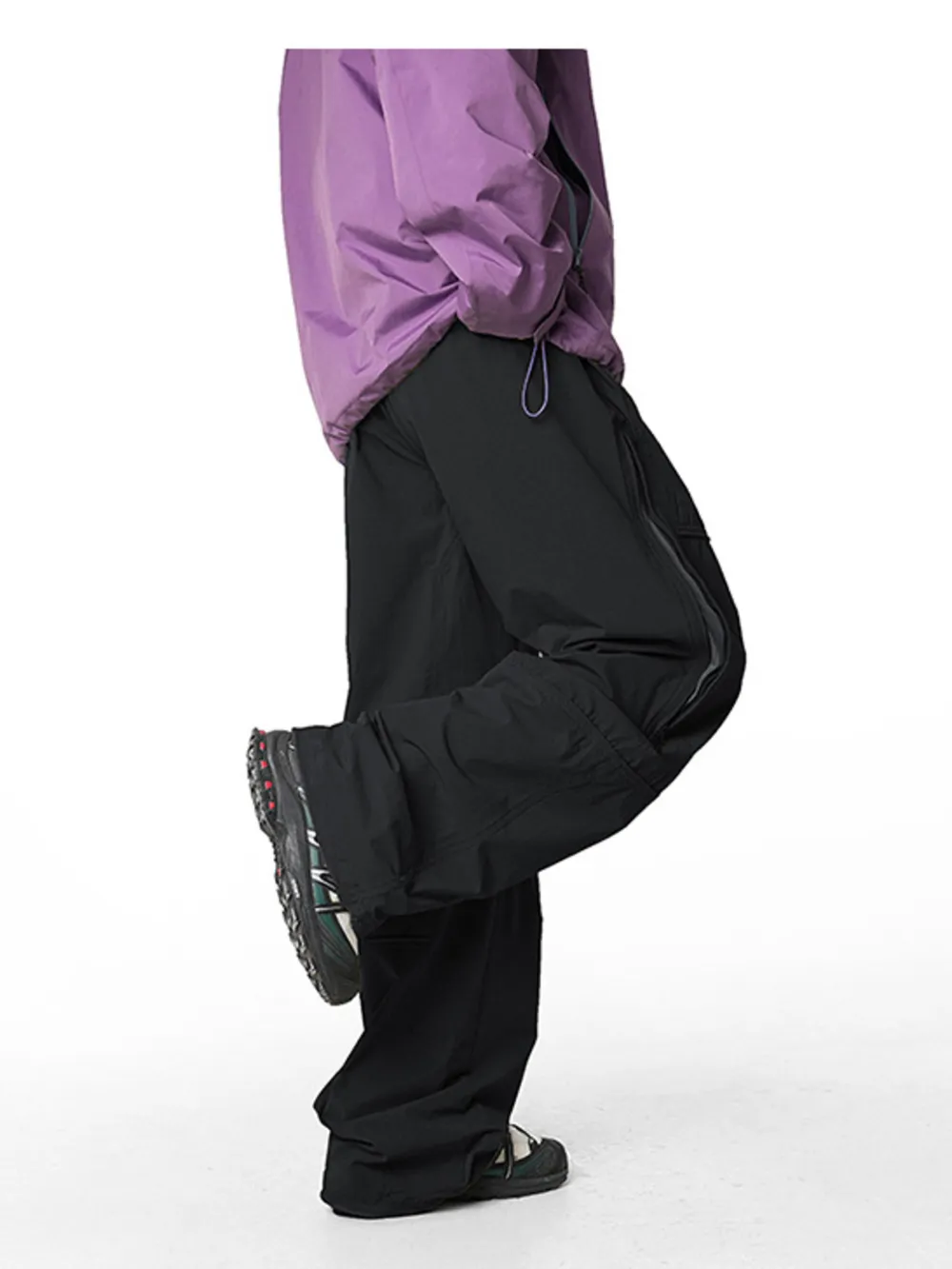 Men's Loose Fit Drawstring Cargo Active Pants, image 10
