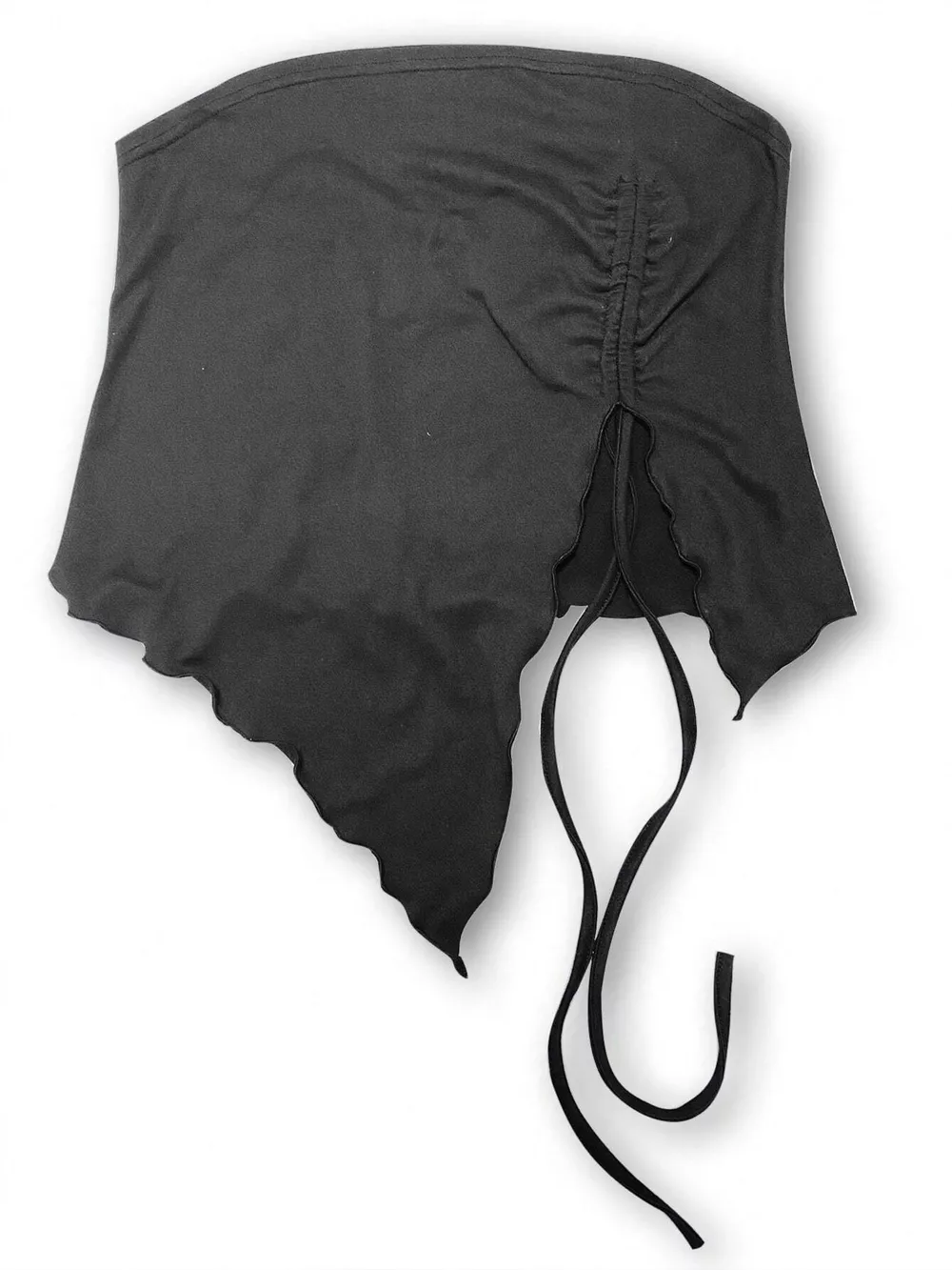 Strapless Ruched Drawstring Cami Top, image 7