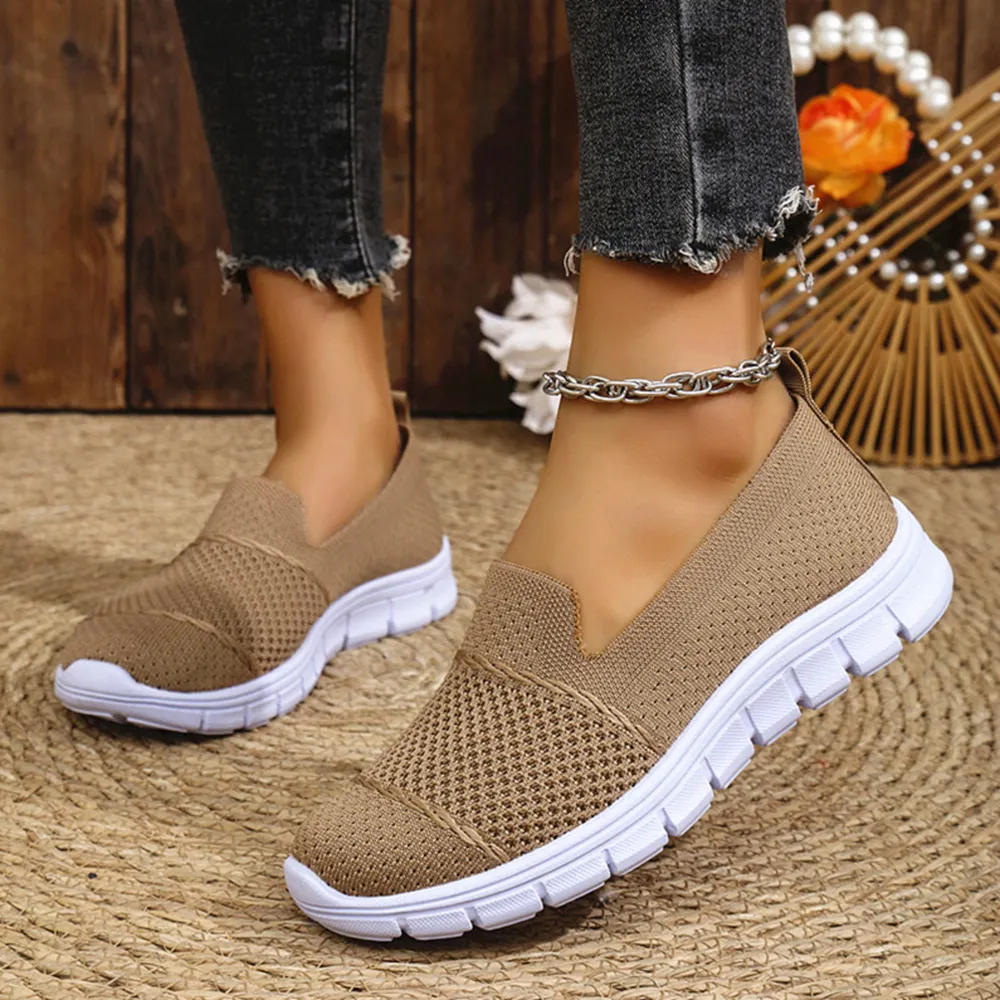 Breathable Mesh Athletic Slip-Ons, image 5
