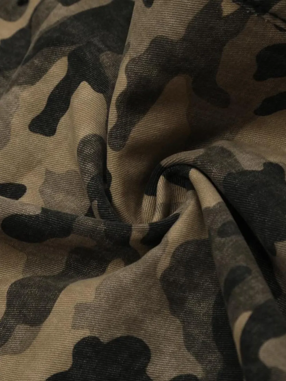 Men's Camouflage Cargo Jeans, image 7