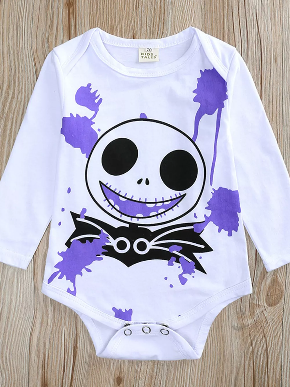 Children's Halloween Bodysuit and Pants Set with Hat, image 2