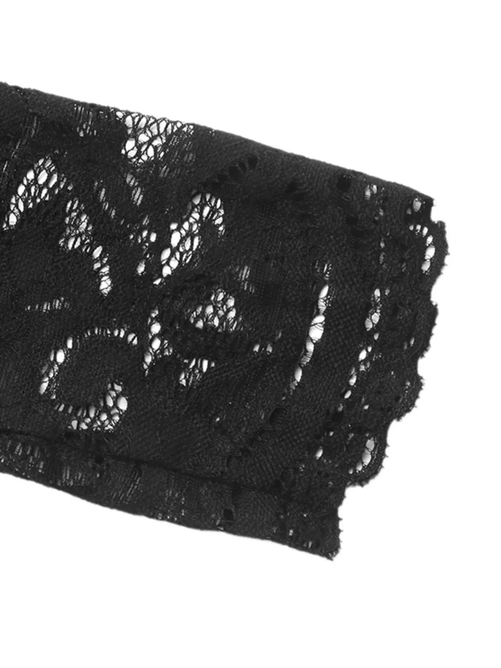 Lace Long Sleeve Wide-Leg Jumpsuit, image 7