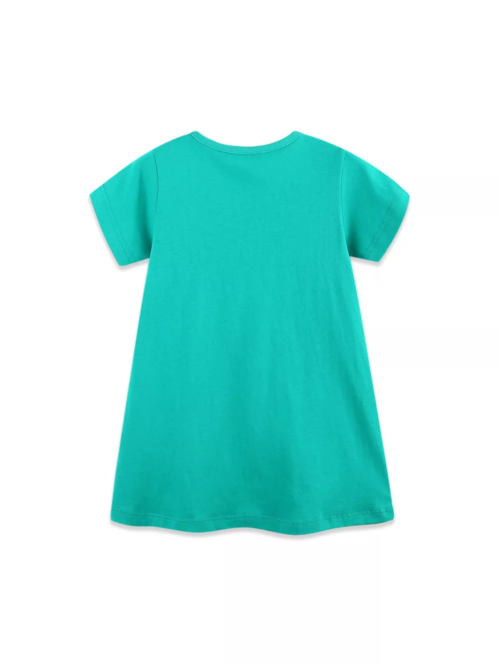 Children's Dog Embroidered Round Neck Dress, image 5