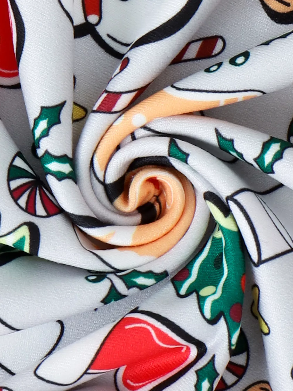 Children's Christmas Print Top and Pants Set, image 11