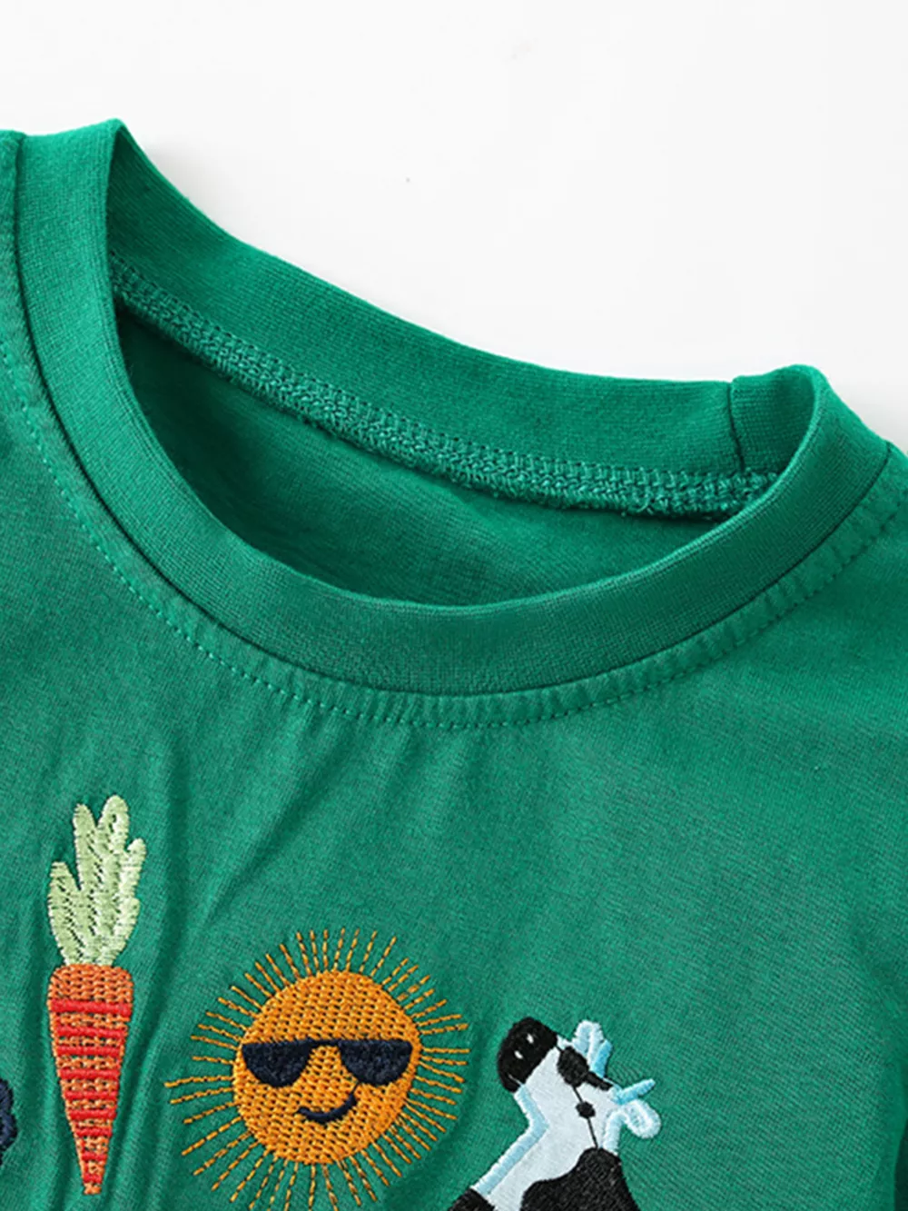Children's Embroidered Short Sleeve T-Shirt, image 2