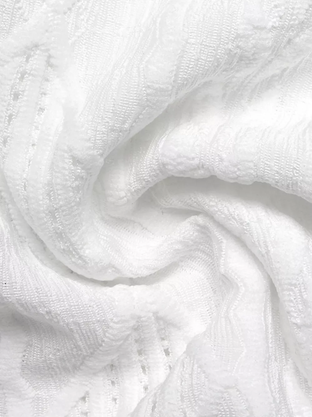 Textured Bow Back Knit T-Shirt, image 10