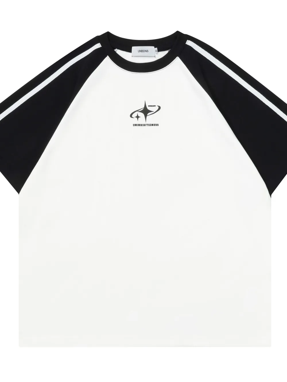 Men's Stripe Round Neck Short Sleeve T-Shirt, image 2