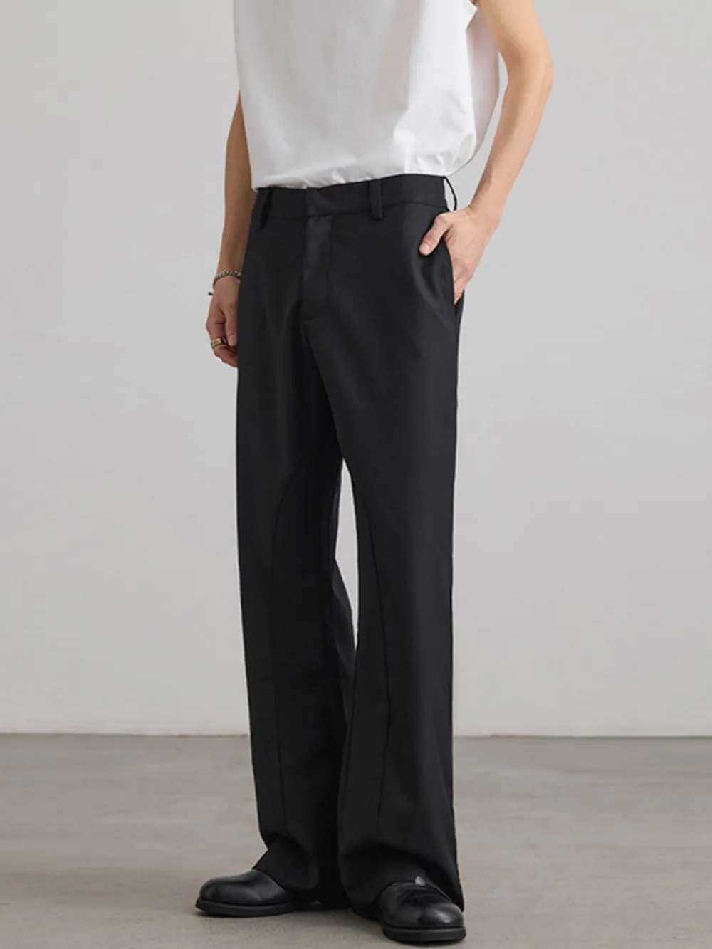 Men's Classic Wide-Leg Pants, image 3